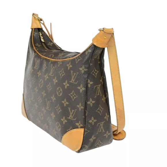 LOUIS VUITTON Boulogne 30 Shoulder Bag Monogram Leather Brown M51265 79YF136 - Picture 2 of 12